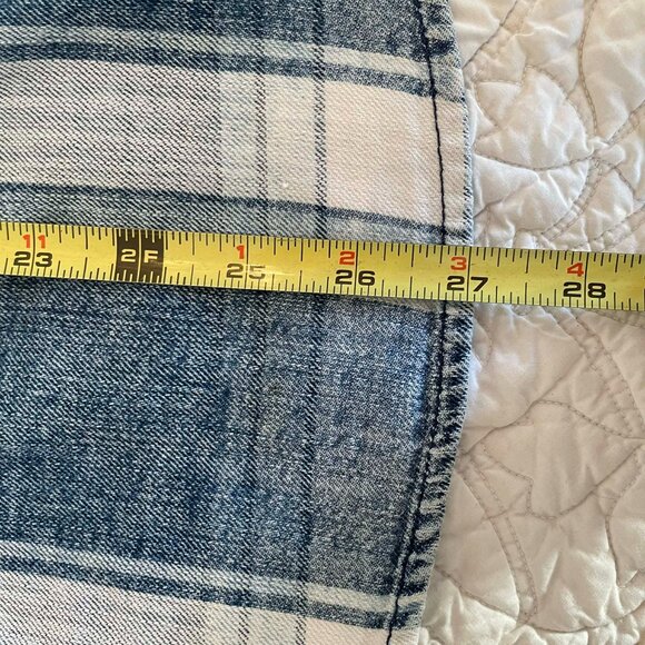 GARAGE boyfriend fit SIZE S. women. Button down SHIRT. Western vintage. - Picture 3 of 10